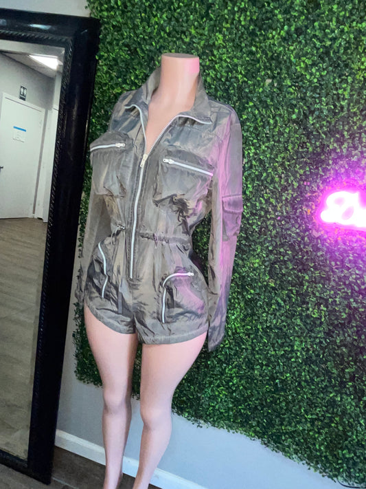 Windbreaker rompers