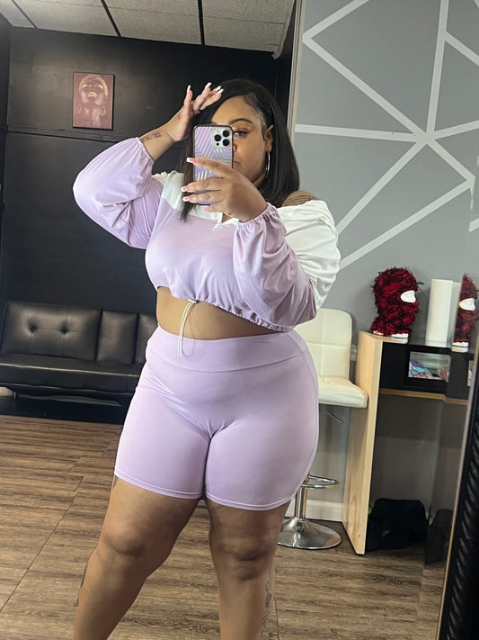 Biker shorts 2 pc sets