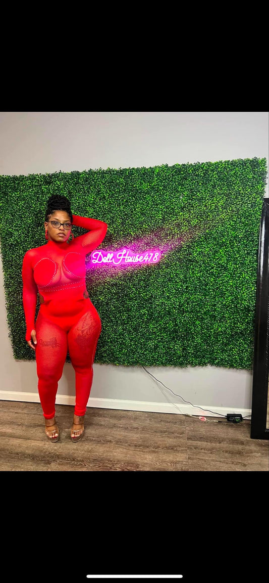 Red Diamond Bodysuit